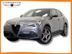 Alfa Romeo Stelvio 2.0 TURBO SPRINT Q4 200 PK Carplay & meer, Automaat, Bedrijf, 5 deurs, Metaalkleur