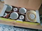 cappuccino tassen en ondertassen, Huis en Inrichting, Keuken | Servies, Ophalen