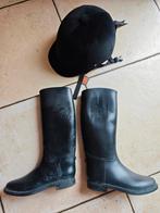 Lot Casque et bottes équitation enfant, Enlèvement, Comme neuf, Enfants, Bombe