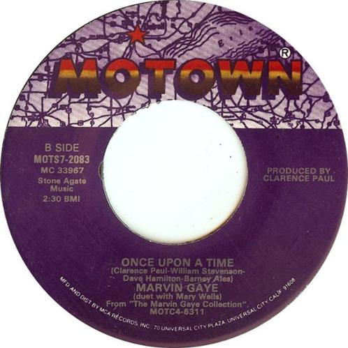 Marvin Gaye , Mary Wells– Once Upon A Time " Popcorn ' 7", Cd's en Dvd's, Vinyl Singles, Zo goed als nieuw, Single, R&B en Soul