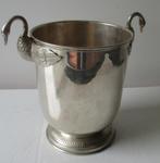 vintage silver plated ijsemmer Christofle met zwanen, Verzenden