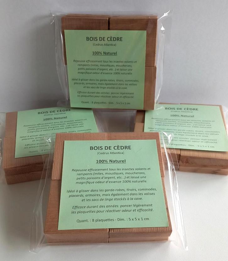Bois de Cèdre !! 100% naturel !!, Maison & Meubles, Accessoires pour la Maison | Autre, Neuf, Enlèvement ou Envoi