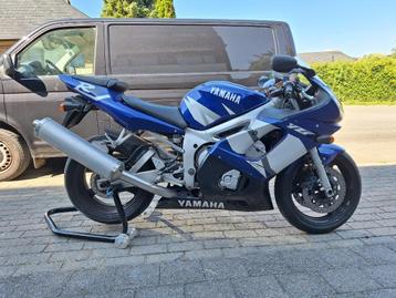 Yamaha R6 2001, Plus de 35 kW, 4 cylindres, Permis Moto A, 600 cm³