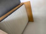 Lit IKEA MALM, Huis en Inrichting, Slaapkamer | Bedden, Ophalen, Overige materialen, Gebruikt, Lit couleur bois