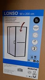 douche wand en schuifdeur van Allibert, Doe-het-zelf en Bouw, Sanitair, Ophalen, Nieuw, Glas, Douche