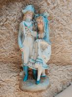 Oud porselain koppelbeeld, Verzamelen, Ophalen of Verzenden, Zo goed als nieuw