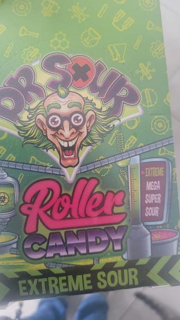 dokter sour rollers snoep 
