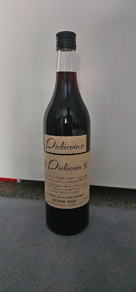 Piedicivin 22 – Vintage Geestrijke Drank (1L), Verzamelen, Wijnen, Ophalen of Verzenden