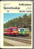 INDICATOR NMBS-NMBS 29.05.83 - 02.06.1984, Verzenden, Gebruikt, Trein, Overige typen