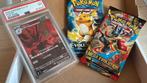Pokémon Mystery Graded kaart + 2 boosters, Hobby & Loisirs créatifs, Jeux de cartes à collectionner | Pokémon, Envoi, Booster