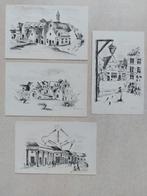 4 oude postkaarten (uitg. La Libre Belgique), Verzamelen, Verzenden