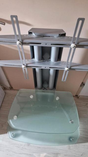 Tv-meubel van gehard glas - tv-plank beschikbaar voor biedingen