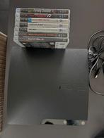 Playstation 3 met spelletjes, Games en Spelcomputers, Ophalen, Gebruikt, Met 2 controllers