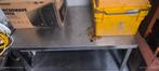 Table inox 120cm, Ophalen, Zo goed als nieuw