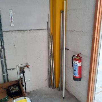 inox buis RVS- verschillende afmetingen HOOGGLANS beschikbaar voor biedingen