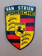 Reclame Sticker (Magneet Plaat) Porsche/ Van Strien, Verzamelen, Ophalen of Verzenden