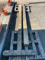 2 betonnen waspalen T - palen  260 cm hoog / 70 cm breed, Tuin en Terras, Droogmolens en Wasrekken, Ophalen, Gebruikt, Overige typen