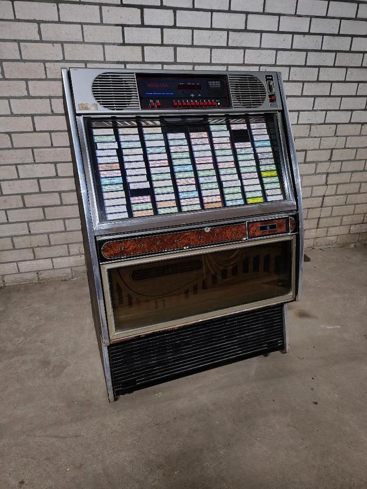Rock-ola 498 (1989) jukebox /opknapper !!, Verzamelen, Automaten | Jukeboxen, Verzenden