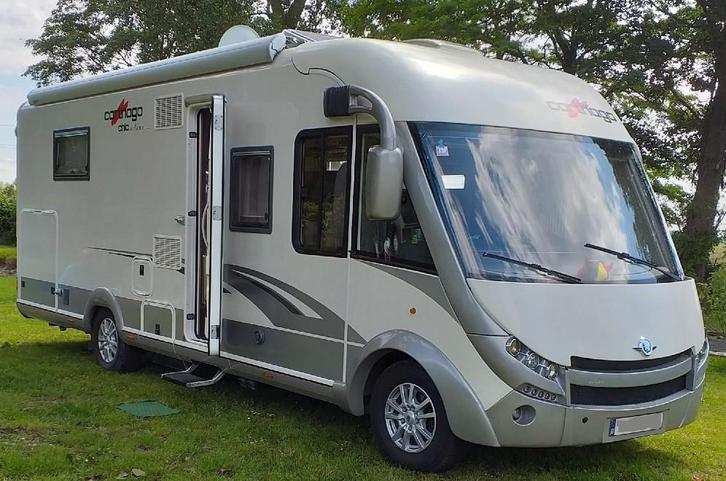 Camping car, Caravans en Kamperen, Mobilhomes, Particulier, tot en met 4, Integraal, Carthago, Fiat, Diesel, Automaat, L-zit, 7 tot 8 meter