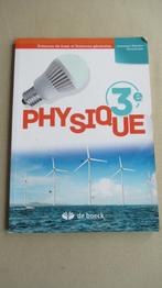 Physique 3e - De Boek, Enlèvement, Utilisé, Secondaire, Physique