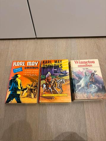 Karl May- De avonturen van Winnetou 3x omnibus- hardcover beschikbaar voor biedingen