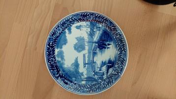 Delfts blauwe borden 3 + een asbak. zie foto's beschikbaar voor biedingen