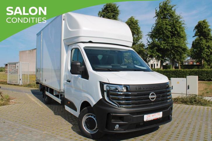 Nissan Interstar BOX + LAADBRUG L3H1 dCi 150pk N-Connecta, Auto's, Bestelwagens en Lichte vracht, Bedrijf, Te koop, ABS, Airconditioning