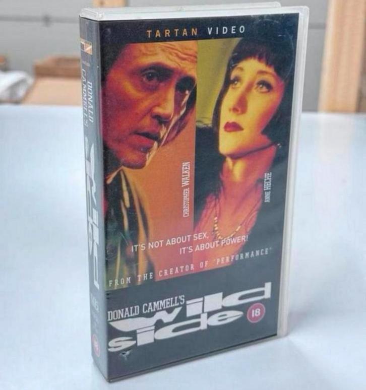Wild side sexy film VHS - Videoband 1995 donald cammell’s, Cd's en Dvd's, VHS | Film, Zo goed als nieuw, Vanaf 16 jaar, Ophalen of Verzenden