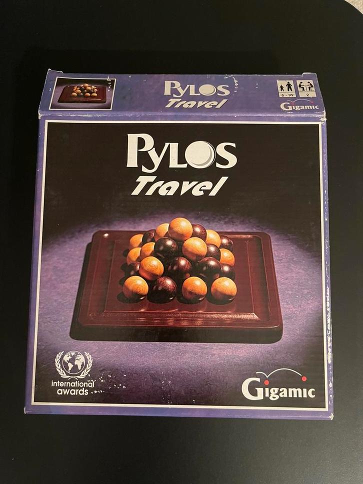 Gezelschapsspel "Pylos" : een strategisch stapelspel, Hobby en Vrije tijd, Gezelschapsspellen | Overige, Gebruikt, Ophalen