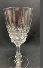 Cristal d'Arques Pompadour -10 Wijnglazen - 4 Waterglazen, Antiek en Kunst, Antiek | Glaswerk en Kristal, Ophalen of Verzenden