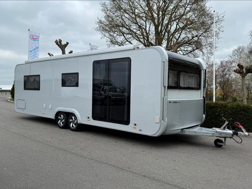 Adria Astella 754 DP Tiny house / mobiel chalet, Caravans en Kamperen, Caravans, Particulier, tot en met 4, 1500 - 2000 kg, Standaardzit