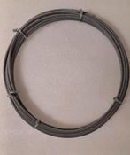 Gevlochten staalkabel 5 mm (10 m), Doe-het-zelf en Bouw, Ophalen of Verzenden, Nieuw