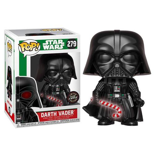 Funko POP Star Wars - Holiday Darth Vader (279) Limited Glow, Collections, Jouets miniatures, Neuf, Envoi