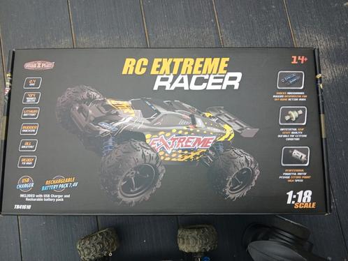 Rc extreme racer 28km per uur, Hobby en Vrije tijd, Modelbouw | Radiografisch | Auto's, Zo goed als nieuw, Ophalen of Verzenden