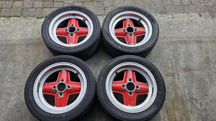 Set velgen Revolution wheels 13X6 Mini Cooper, Auto-onderdelen, Banden en Velgen, Banden en Velgen, Gebruikt, Ophalen