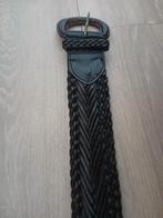 Zwarte gevlochten riem, Ophalen, Nieuw