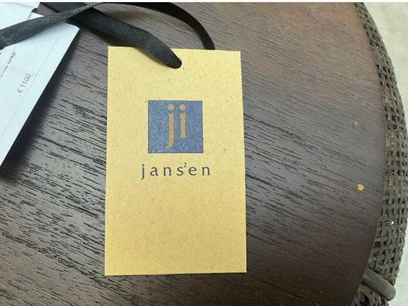 Jansen Furniture – Anse Cone Un bijzettafel / poef / kruk, Antiek en Kunst, Curiosa en Brocante, Ophalen of Verzenden