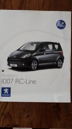 PEUGEOT 1007 RC-Line, Boeken, Nieuw, Peugeot, Ophalen of Verzenden