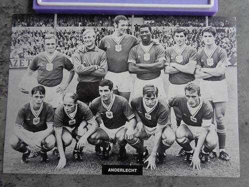 CARTE POSTALE XXL DE FOOTBALL D'ANDERLECHT DU DÉBUT DES ANNÉ, Hobby & Loisirs créatifs, Autocollants & Images, Envoi