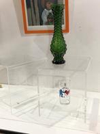 Vintage plexiglas bijzettafeltje - nachtkast , 2beschikbaar, Ophalen of Verzenden, Huis en Inrichting