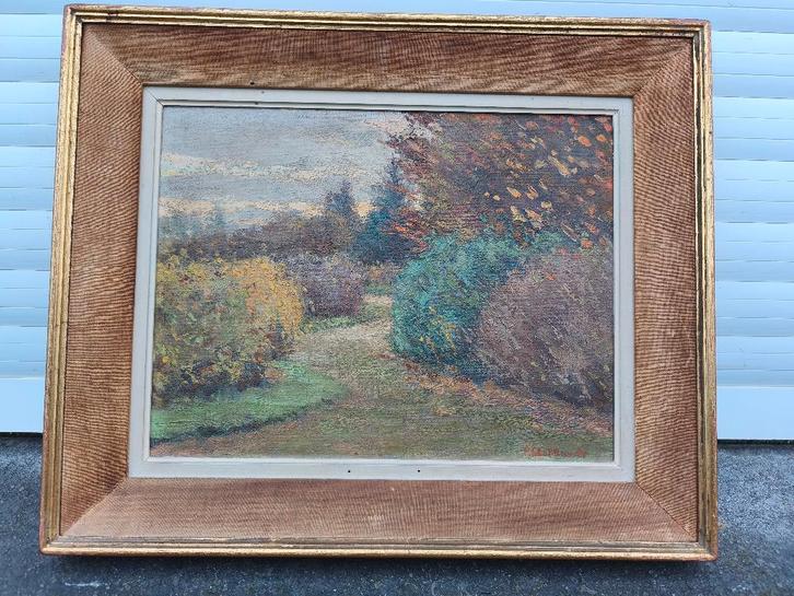 Huile sur panneau signe Pieter stobbaerts, Antiquités & Art, Art | Peinture | Classique, Enlèvement ou Envoi