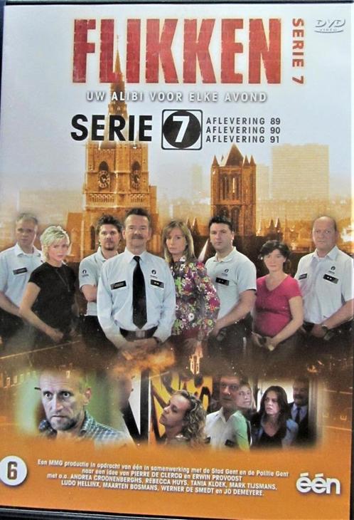 DVD ACTIE- FLIKKEN- AFLEVERINGEN 89/91 MET VLAAMSE ACTEURS, Cd's en Dvd's, Dvd's | Nederlandstalig, Gebruikt, Tv fictie, Komedie