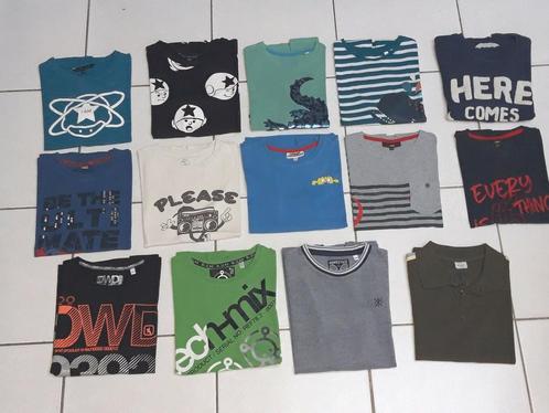 14 t-shirts korte mouw jongen 146-11j in mooie staat, Kinderen en Baby's, Kinderkleding | Maat 146, Zo goed als nieuw, Jongen