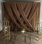 Feest decoratie trouw bruiloft backdrop gordijnen te koop, Hobby en Vrije tijd, Feestartikelen | Verhuur, Ophalen, Zo goed als nieuw