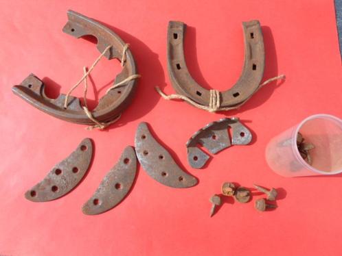 LOT beslag voor D laarzen WO2 , ook nagels daarbij, Verzamelen, Militaria | Tweede Wereldoorlog, Landmacht, Kleding of Schoenen