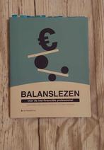 Balanslezen voor de niet-financiële professional, Ophalen of Verzenden, Zo goed als nieuw, Hoger Onderwijs, Patricia Everaert