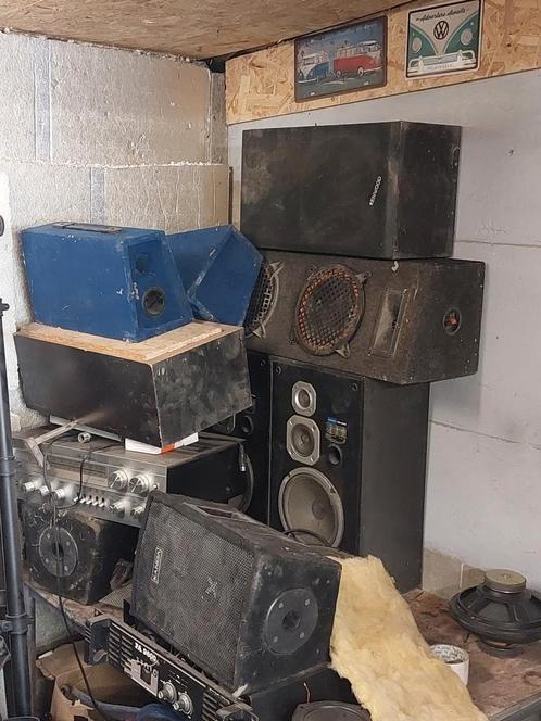 Partij geluidsinstallatie, Audio, Tv en Foto, Luidsprekerboxen, Zo goed als nieuw, Ophalen of Verzenden