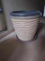 bloempot keramiek, Tuin en Terras, Ophalen, Gebruikt, 40 cm of meer, Rond
