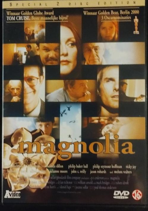 Magnolia 2DVDs in zeer goede staat, Cd's en Dvd's, Dvd's | Drama, Gebruikt, Drama, Verzenden