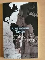 Inconnu à cette adresse de Kressmann Taylor, Livres, Enlèvement ou Envoi
